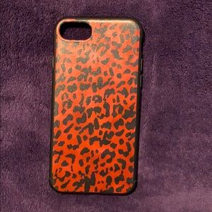 Brandy Melville cheetah iPhone 8 case